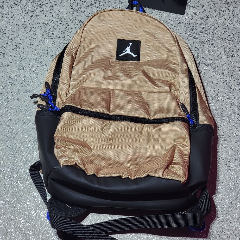 NEW Nike Air Jordan Hemp Large Backpack - Picture 5 of 8